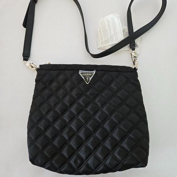 Guess Jaxi Tourist Quilted Crossbody - Picture 1 of 9